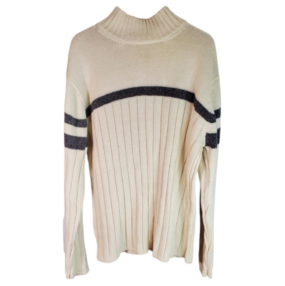 NAUTICA men's striped sweater XL